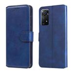 For Xiaomi Redmi Note 11 Pro 4G / 5G Classic Calf Texture Flip Leather Case(Blue)