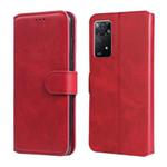 For Xiaomi Redmi Note 11 Pro 4G / 5G Classic Calf Texture Flip Leather Case(Red)