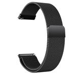 For Galaxy Watch Active Milanese Watch Band(Black)