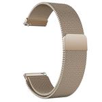 For Galaxy Watch Active Milanese Watch Band(Champagne Gold)