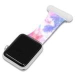 Printing Silicone Nurse Watch Band For Apple Watch Series 7 41mm / 6&SE&5&4 40mm / 3&2&1 38mm(6)