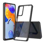 For Xiaomi Redmi Note 11 Pro Global/Redmi Note 11 Pro 5G Global Scratchproof TPU + Acrylic Protective Phone Case(Black)