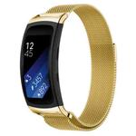 For Galaxy Gear Fit 2 & R360 Milanese Watch Band(Golden)