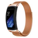 For Galaxy Gear Fit 2 & R360 Milanese Watch Band(Rose Gold)