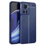 For OnePlus Ace Litchi Texture TPU Shockproof Case(Blue)