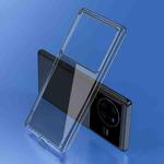 For vivo X80 Pro Ice Crystal PC + TPU Phone Case(Transparent Black)
