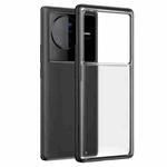 For vivo X80 Pro Four-corner Shockproof TPU + PC Phone Case(Black)