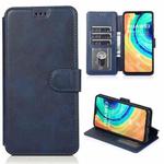 For Huawei Mate 30 Shockproof PU + TPU Leather Phone Case(Blue)