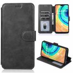 For Huawei Mate 30 Pro Shockproof PU + TPU Leather Phone Case(Black)