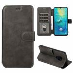 For Huawei Mate 20 Shockproof PU + TPU Leather Phone Case(Black)