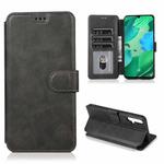 For Huawei nova 5 Shockproof PU + TPU Leather Phone Case(Black)