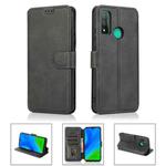 For Huawei P Smart 2020 Shockproof PU + TPU Leather Phone Case(Black)