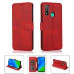 For Huawei P Smart 2020 Shockproof PU + TPU Leather Phone Case(Red)