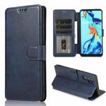 For Huawei P30 Pro Shockproof PU + TPU Leather Phone Case(Blue)