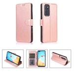 For Huawei P40 Shockproof PU + TPU Leather Phone Case(Rose Gold)