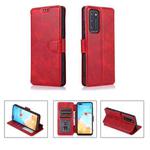 For Huawei P40 Shockproof PU + TPU Leather Phone Case(Red)