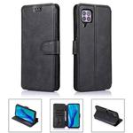 For Huawei P40 Lite Shockproof PU + TPU Leather Phone Case(Black)