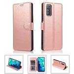 For Honor V30 Shockproof PU + TPU Leather Phone Case(Rose Gold)