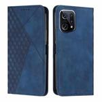 For OPPO Find X5 Diamond Splicing Skin Feel Magnetic Leather Phone Case(Blue)