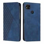 For Xiaomi Redmi 10A/Poco C31/Redmi 9C Diamond Splicing Skin Feel Magnetic Leather Phone Case(Blue)