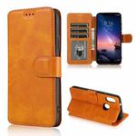 For Xiaomi Redmi 6 Pro Shockproof PU + TPU Leather Phone Case(Khaki)