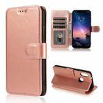 For Xiaomi Redmi 6 Pro Shockproof PU + TPU Leather Phone Case(Rose Gold)