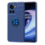 For OnePlus Ace Metal Ring Holder TPU Phone Case(Blue)