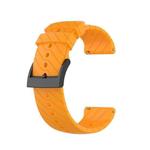 For Suunto 7 Lightning Silicone Watch Band(Amber Yellow)