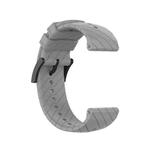 For Suunto 7 Lightning Silicone Watch Band(Gray)