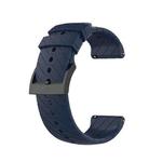 For Suunto 7 Lightning Silicone Watch Band(Midnight Blue)