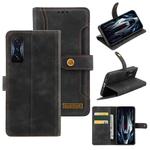 For Xiaomi Redmi K50 Gaming Copper Buckle Leather Phone Case(Black)