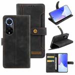 For Huawei nova 9 Copper Buckle Leather Phone Case(Black)
