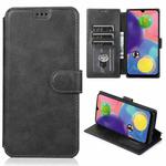 For Samsung Galaxy A70s Shockproof PU + TPU Leather Phone Case(Black)