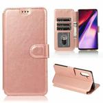 For Samsung Galaxy Note10 Shockproof PU + TPU Leather Phone Case(Rose Gold)