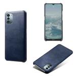 For Nokia G21 Calf Texture PC + PU Phone Case(Blue)