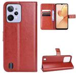 For OPPO Realme C31 Retro Crazy Horse Texture Leather Phone Case(Brown)