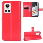 For OPPO Realme GT Neo3 Retro Crazy Horse Texture Leather Phone Case(Red)