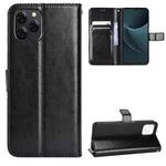 For Blackview A95 Retro Crazy Horse Texture Leather Phone Case(Black)