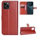 For Blackview A95 Retro Crazy Horse Texture Leather Phone Case(Brown)