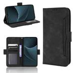 For Blackview A95 Skin Feel Calf Texture Card Slots Leather Phone Case(Black)