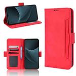 For Blackview A95 Skin Feel Calf Texture Card Slots Leather Phone Case(Red)