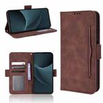 For Blackview A95 Skin Feel Calf Texture Card Slots Leather Phone Case(Brown)