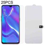 25 PCS Full Screen Protector Explosion-proof Hydrogel Film For OPPO RX17 Neo