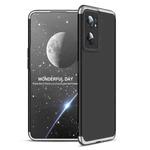 For OnePlus Nord CE 2 5G GKK Three Stage Splicing Full Coverage PC Case(Black Silver)