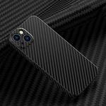 Carbon Fiber Texture Phone Case For iPhone 13(Black)