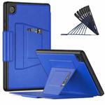For Samsung Galaxy Tab A8 10.5 2021 Smart B Magnetic Leather Tablet Case(Blue)