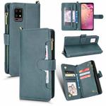 For Sharp Aquos Zero6 / Aquos Air Litchi Texture Zipper Leather Phone Case(Green)