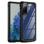For Samsung Galaxy S20 FE 5G TPU + PC Lens Protection Phone Case(Black)