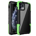 For iPhone 13 Pro Armor Acrylic 3 in 1 Phone Case (Green)