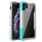 For iPhone 13 Pro Armor Acrylic 3 in 1 Phone Case (Sky Blue)